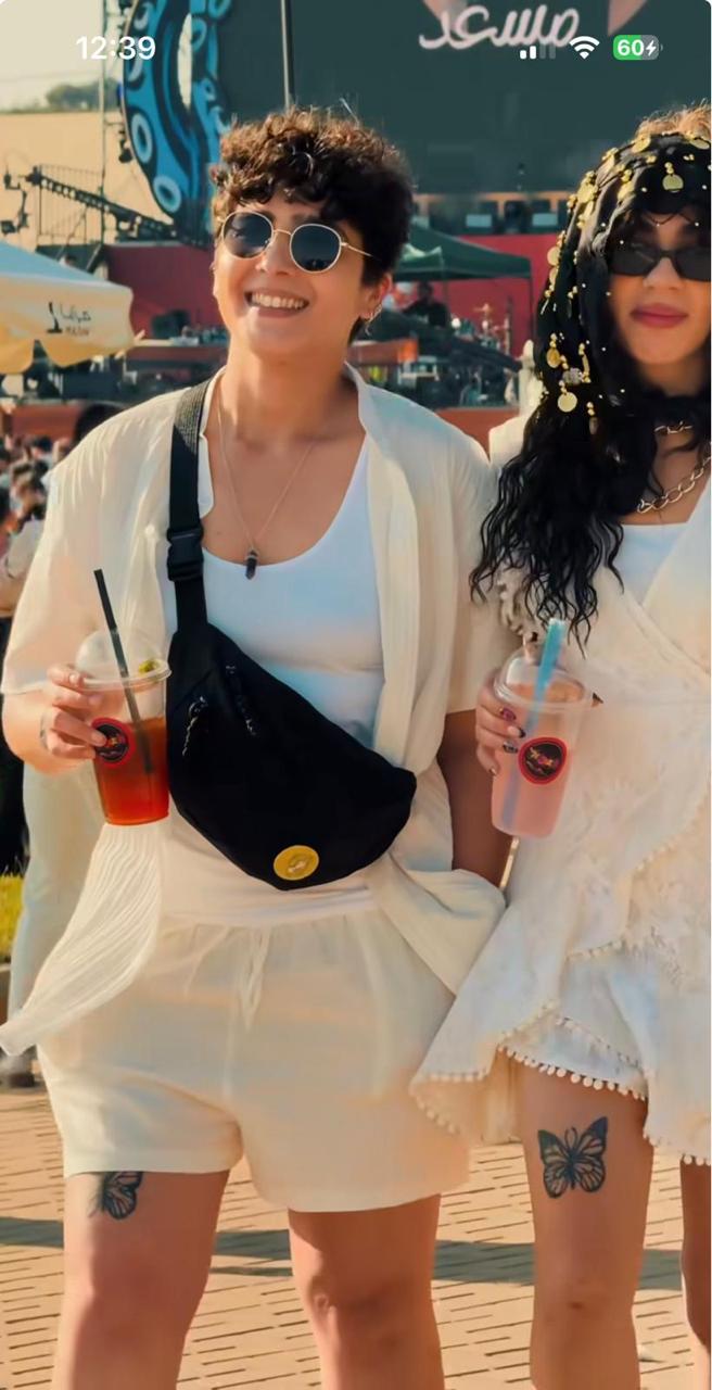 Festival goers
